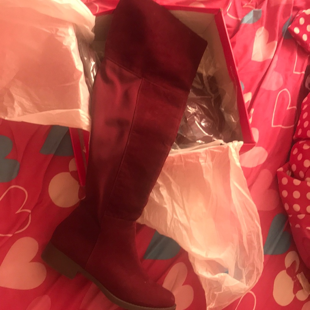 Above the knee boots